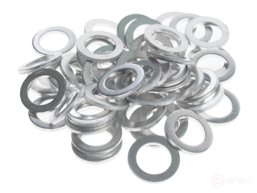 Washer 10.4x15.8x1.5 aluminum 50pcs. JTC