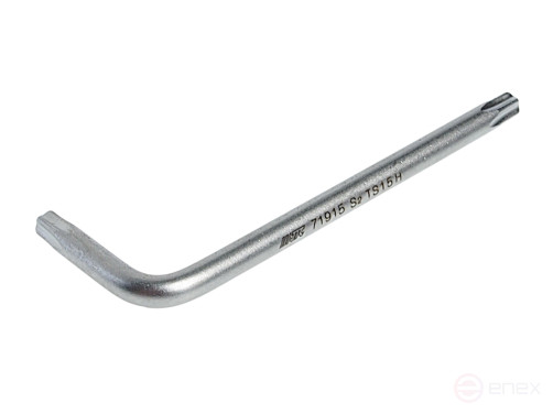 Ключ TORX Г-образный,5-гранный TS15H, длина 54мм JTC