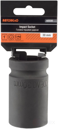 Головка торцевая ударная *30 (DR1") (АвтоDело) 40330