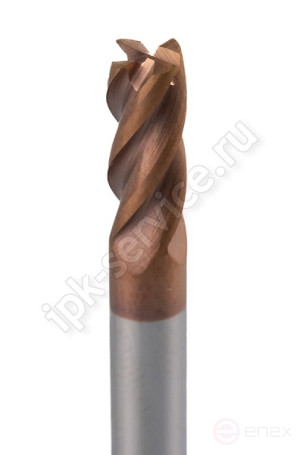 Carbide end mill VK8 c/x f 3 z=4