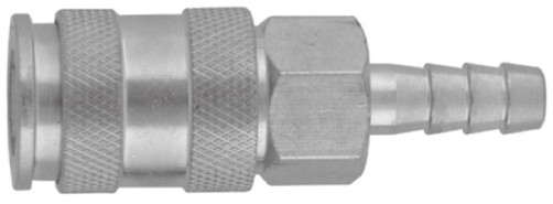 GM-02AH BRS coupling of European type with an installation part for a 6.3 mm hose