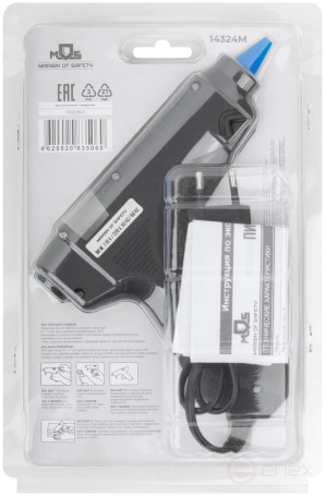 Пистолет клеевой д.11 мм, 12 Вт (80 Вт )