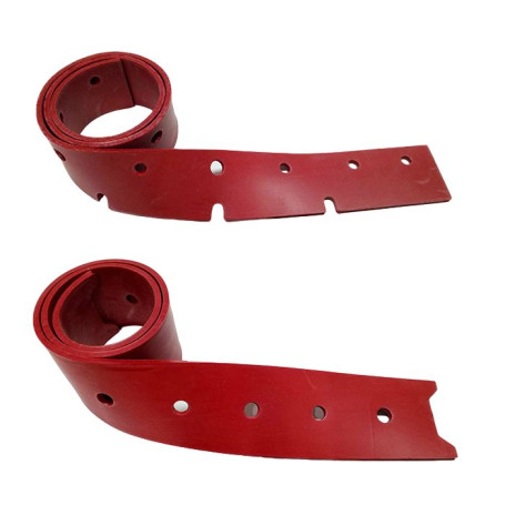 Set with front and rear scraper for Farily FR115 (2 pcs).