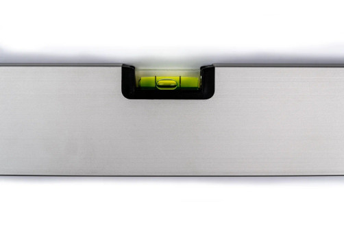 The level is anodized "ECO" (3 acrylic indicators) 100 cm