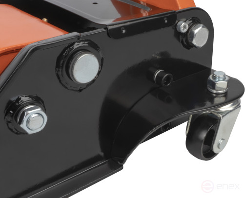 Домкрат гидр. шиномонтажный 3.5т (95-552мм.подкатной; кардан.привод; двойной насос) АвтоDело (43359)