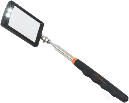 The inspection telescope mirror. illuminated (50X90mm,L=285-770mm) (Car body) 40298