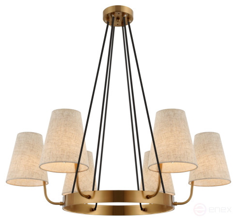 Люстра Rivoli Michele 4111-306 6 х Е14 40 Вт дизайн