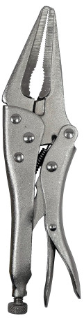 Manual clamp with elongated jaws, CD type, art. 20004