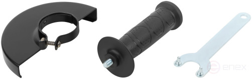 Angle grinder 800 W; 11000 rpm; KlK 125 mm; box