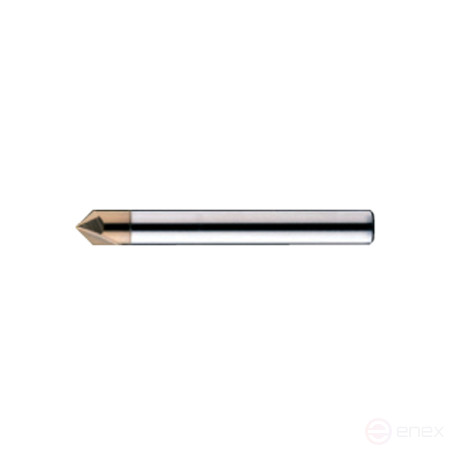 Carbide milling cutter D12x6x160 Z2 90° TiSiN