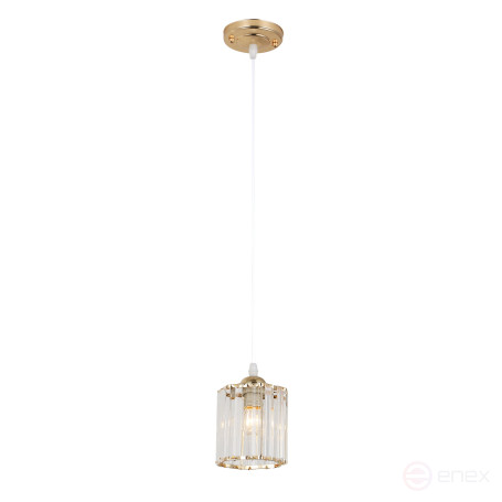 Светильник подвесной (подвес) Rivoli Angelina 9077-201 1 * Е27 40 Вт модерн потолочный