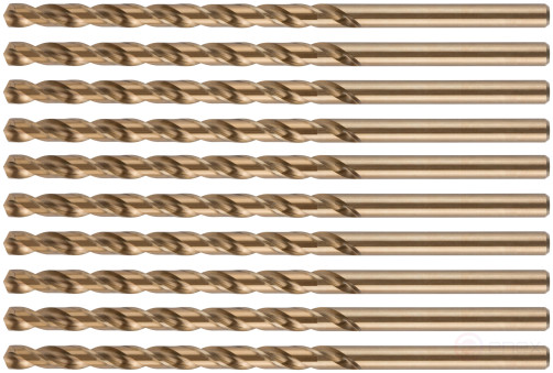 Сверло по металлу удлиненное CUTOP Profi с кобальтом 5%, 7 х 156 мм (10 шт.)