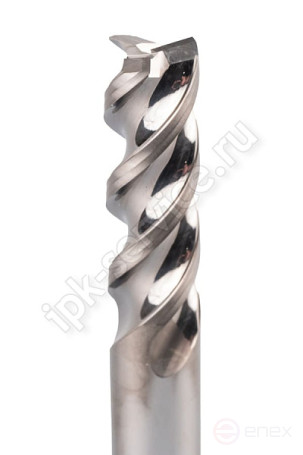 End milling cutter c/x tv.sp. f18 L=100 Z3 for aluminum