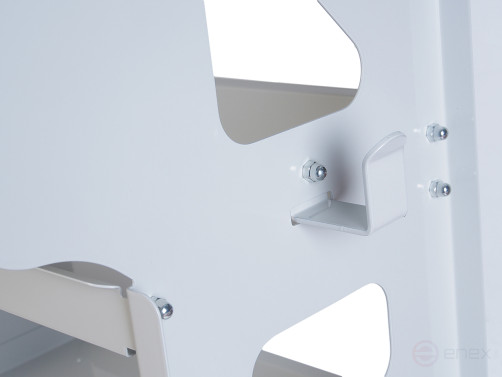 4-section instrument trolley for JTC Diagnostic Equipment