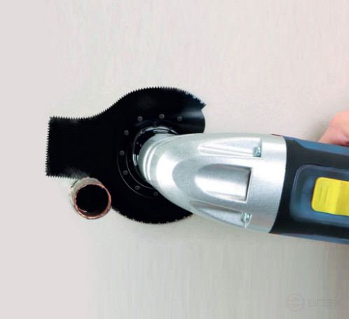 Насадка для МФИ ПРАКТИКА режущая многофункциональная, HCS, по дереву, 86 х 35 мм (240-157)