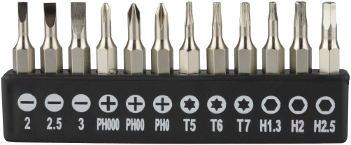 A set of screwdrivers for precision work 14 pr (blister) Avtodor PRO 36737