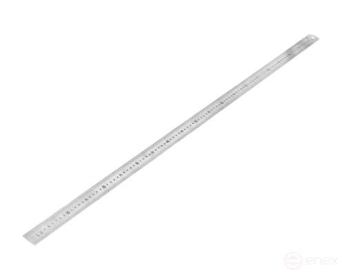Measuring ruler 2000x40x2.0mm metal CHISEL