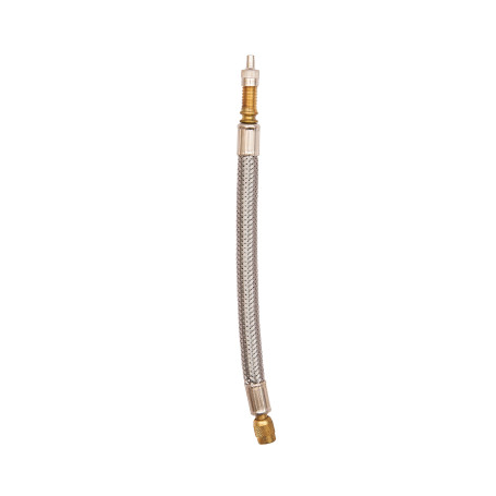 Rubber extension cord in meth. braid EX-175M