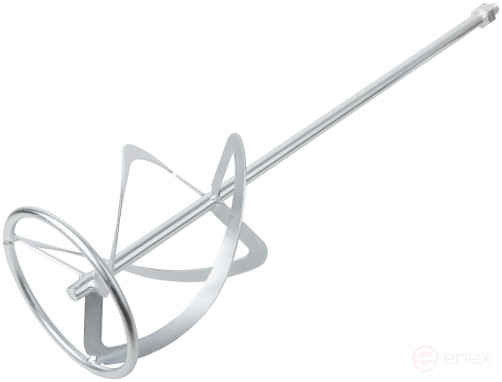 Миксер для легких строительных смесей усиленный Профи, хвостовик М14, 160х590 мм