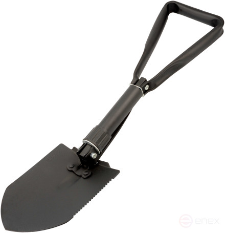 Лопатка автомобильная (L-580мм; складная; с киркой; в чехле) АвтоDело 44001