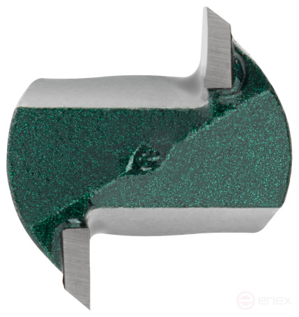 Фреза пазовая прямая с двойным лезвием DxHxL=18х19х52 мм