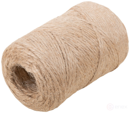 Шпагат джутовый, 2-ниточный, 1120 текс, 100 м