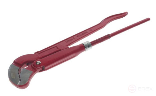 Ключ трубный 1-1/2" 440мм (45град.) рычажный JTC