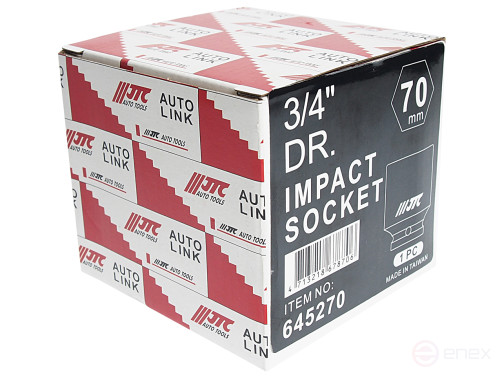 Socket 3/4" 70mm impact head L=85mm JTC