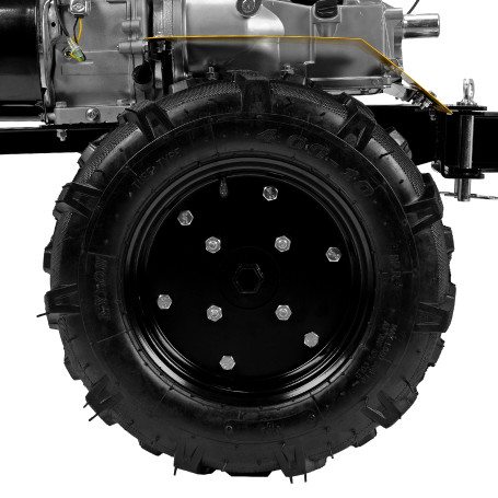 DPT-370X tillers, 7 hp, disc clutch, width 90 cm, depth 35 cm, milling cutters 3 x 4, PTO, gears 3V/1H Denzel