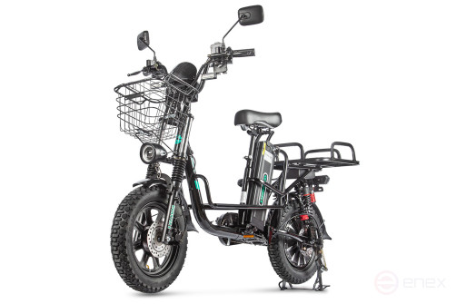 Электровелосипед Gelbert Khan Monster 1, черный