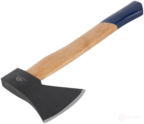 Axe forged steel, wooden handle 600 gr.