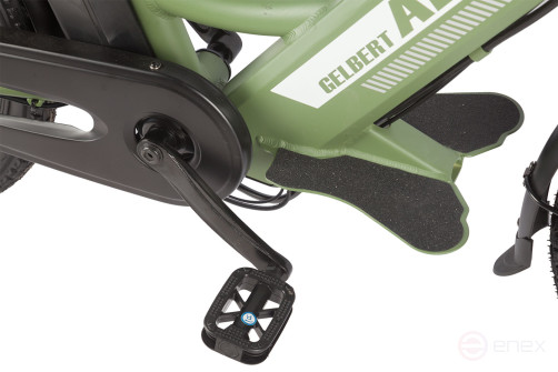 Gelbert ALFA 1 ST electric bike, green