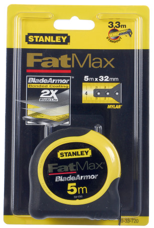 Рулетка измерительная FatMax STANLEY 0-33-720, 5 м х 32 мм