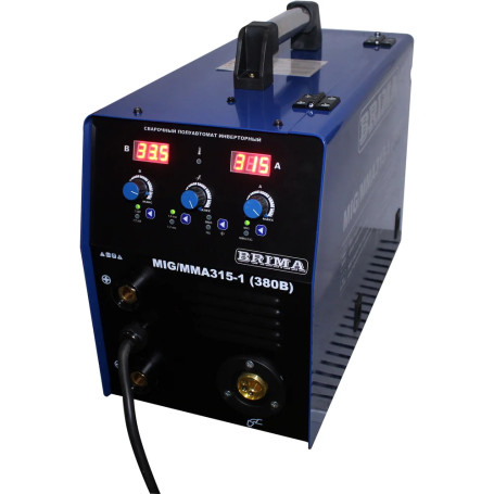 Semi-automatic welding machine MIG/MMA-315-1 (380V) (15kg) "BRIMA" with NAKS