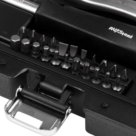 Набор инструментов AV Steel 72 предмета, 1/4, профессиональный