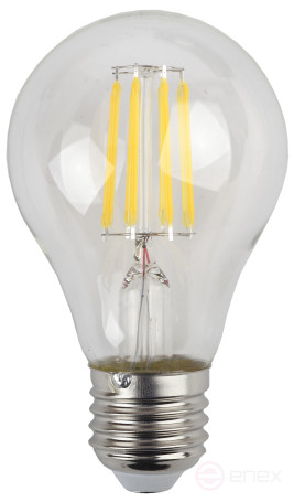 LED Lamp ERA F-LED A60-9W-827-E27 9W Filament Pear Warm White Light E27