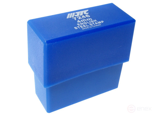 Letter stamps in Latin 4 mm (HRC 60+-2° DIN 1451) JTC