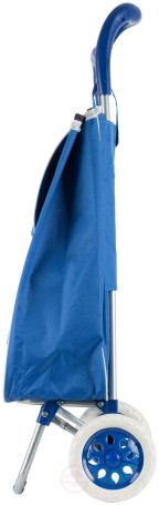 Shopping cart with a bag, load 30 kg