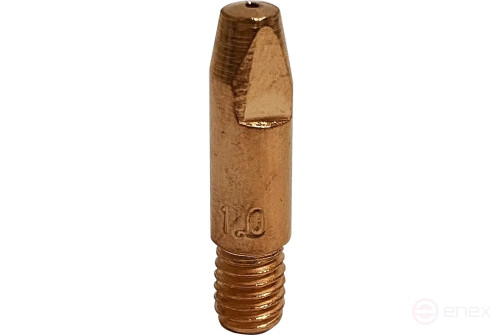 Brima CU-E-AL conductive tip M6-28 1.0 mm, 20 pcs