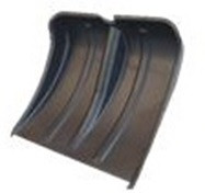 Shovel No. 6 with galvanized bar with aluminum handle and V-handle