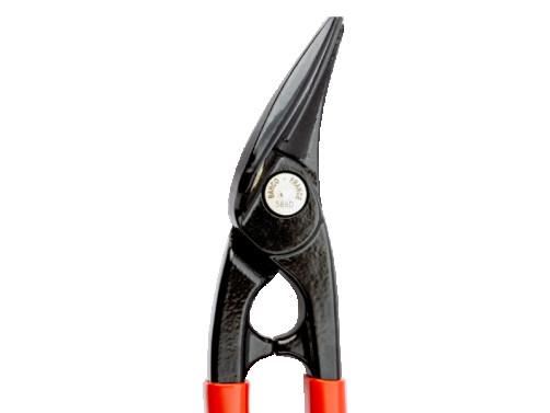 Ножницы по металлу со смещением для левого и прямого реза для мягких/средних материалов 280 мм
