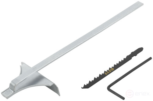 Jigsaw acc. 20 V; 0-2500 stroke/min; BzP; pendulum; 80 mm; 1.6 kg; res. tilt, without battery; box