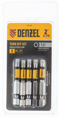 T27x50 bits, 5 pcs.// Denzel
