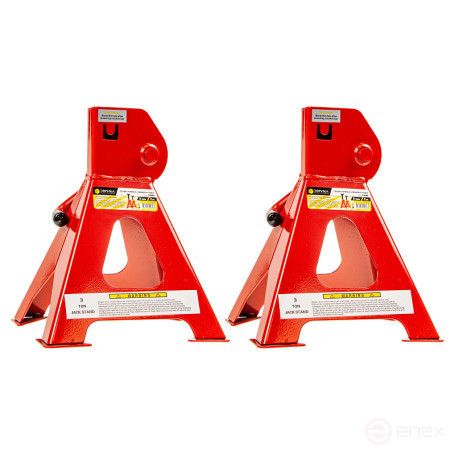 Подставка ремонтная ER-89003 3т (выс. подъема 290-430мм) (к-т 2шт) ЭВРИКА /1/6