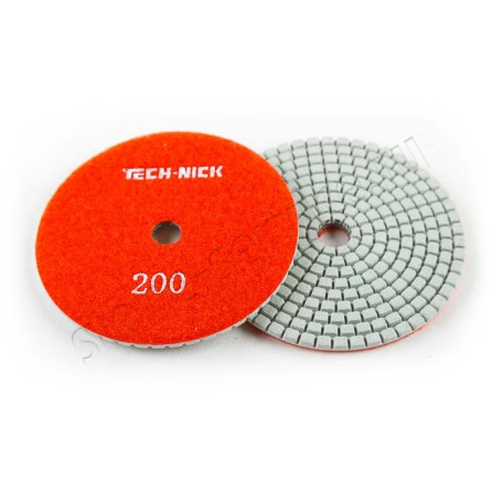 Алмазный гибкий шлифовальный круг TECH-NICK WHITE NEW, 100x2.5мм, Р 200