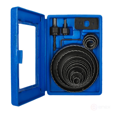 Set of HCS Crowns PRACTICE 12 pcs 19-127 mm +2 Adapters (773-279)