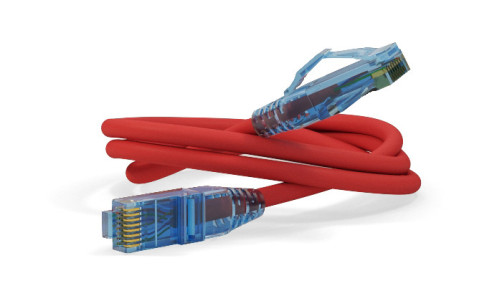 PC-LPM-UTP-RJ45-RJ45-C6-1M-LSZH-RD Патч-корд U/UTP, Cat.6 (100% Fluke Component Tested), LSZH, 1 м, красный