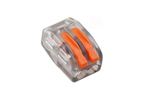 Terminal connector RIPO PCT-212/A (analog 222-412) 2 pins (pack of 20 pcs)