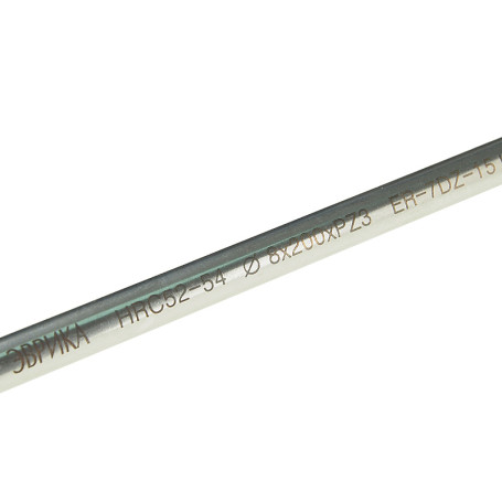 Отвертка крестовая PZ3х200мм Ø8мм магнитная с противоскользящей ручкой (с держателем ) ER-7DZ-15H ЭВРИКА /1/12/144 OLD