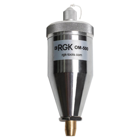 RGK OM-500 surveyor plumb line with removable cord